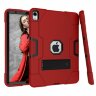 Гибридный TPU чехол для Apple iPad Pro 11 (2018) (красный + черный)