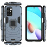 Чехол Armor Ring Holder для Xiaomi Redmi 10 / Redmi 10 2022 (темно-синий)