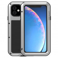 Гибридный чехол LOVE MEI для iPhone 11 (серебряный) Гибридный чехол LOVE MEI для iPhone 11 (серебряный)