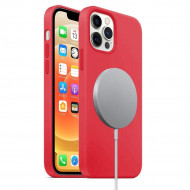 Чехол MagSafe для iPhone 12 / iPhone 12 Pro (красный) Чехол MagSafe для iPhone 12 / iPhone 12 Pro (красный)