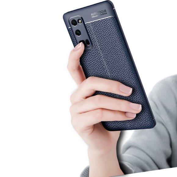 Чехол-накладка Litchi Grain для Honor 30 Pro / Honor 30 Pro+ (Plus) (темно-синий) Чехол-накладка Litchi Grain для Honor 30 Pro / Honor 30 Pro+ (Plus) (темно-синий)