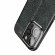 Чехол-накладка Litchi Grain для iPhone 13 Pro Max (черный)