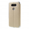 Чехол с окном для LG G5 / LG G5 se (золотой)