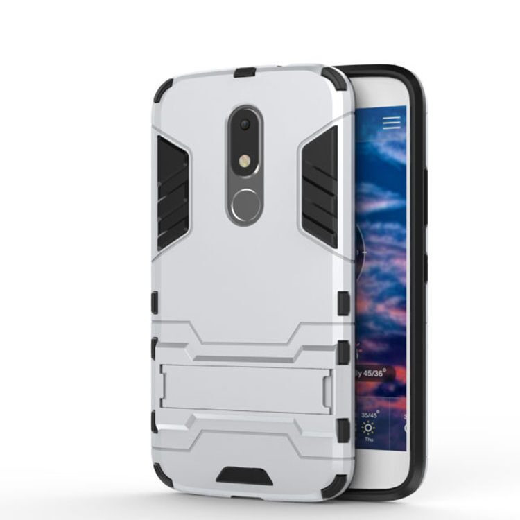 Чехол Duty Armor для Motorola Moto M (серебряный)