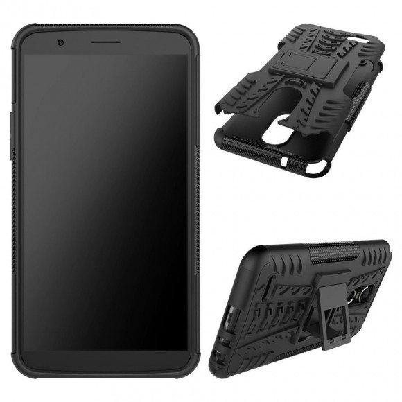 Чехол Hybrid Armor для LG Stylus 3 M400DY (черный) Чехол Hybrid Armor для LG Stylus 3 M400DY (черный)