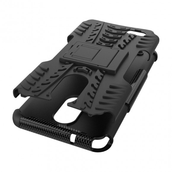 Чехол Hybrid Armor для LG Stylus 3 M400DY (черный) Чехол Hybrid Armor для LG Stylus 3 M400DY (черный)