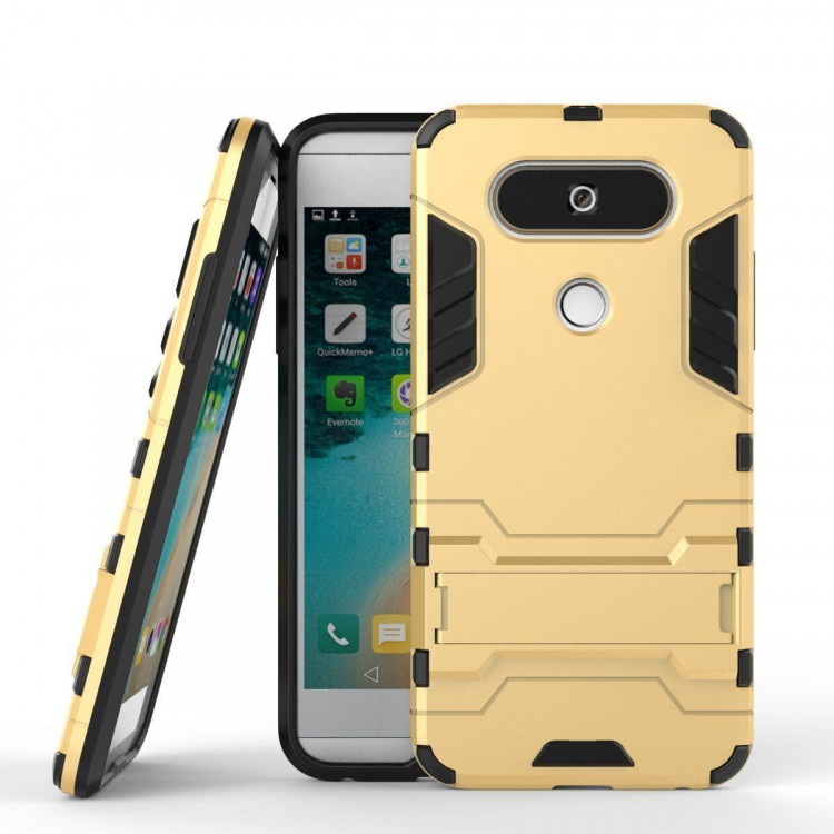 Чехол Duty Armor для LG Q8 (золотой)