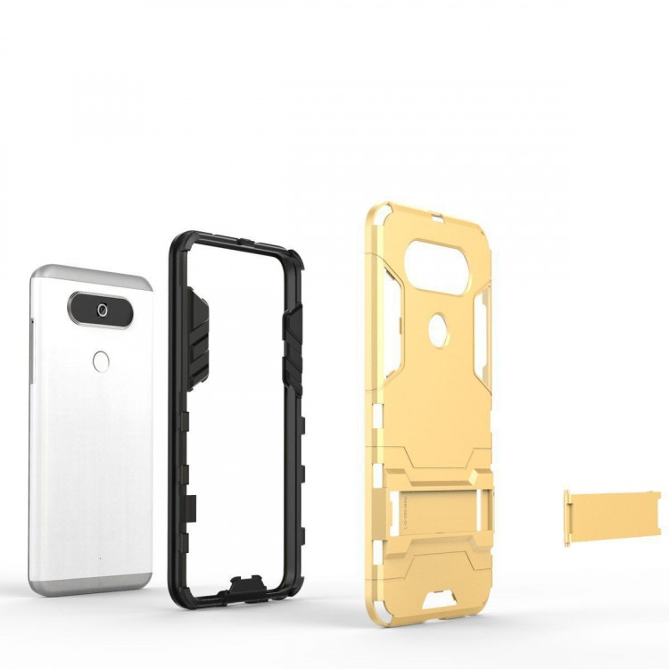 Чехол Duty Armor для LG Q8 (золотой)