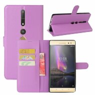 Чехол с визитницей для Lenovo Phab 2 Pro (фиолетовый)