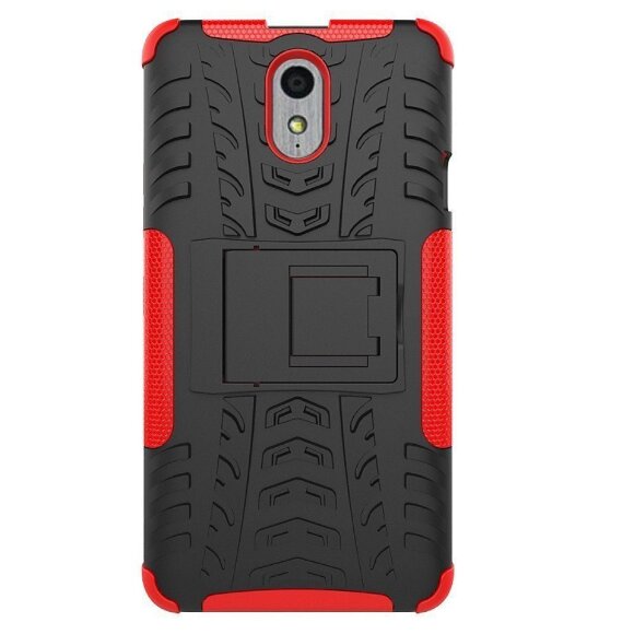 Чехол Hybrid Armor для Lenovo Vibe P1m (черный + красный) Чехол Hybrid Armor для Lenovo Vibe P1m (черный + красный)