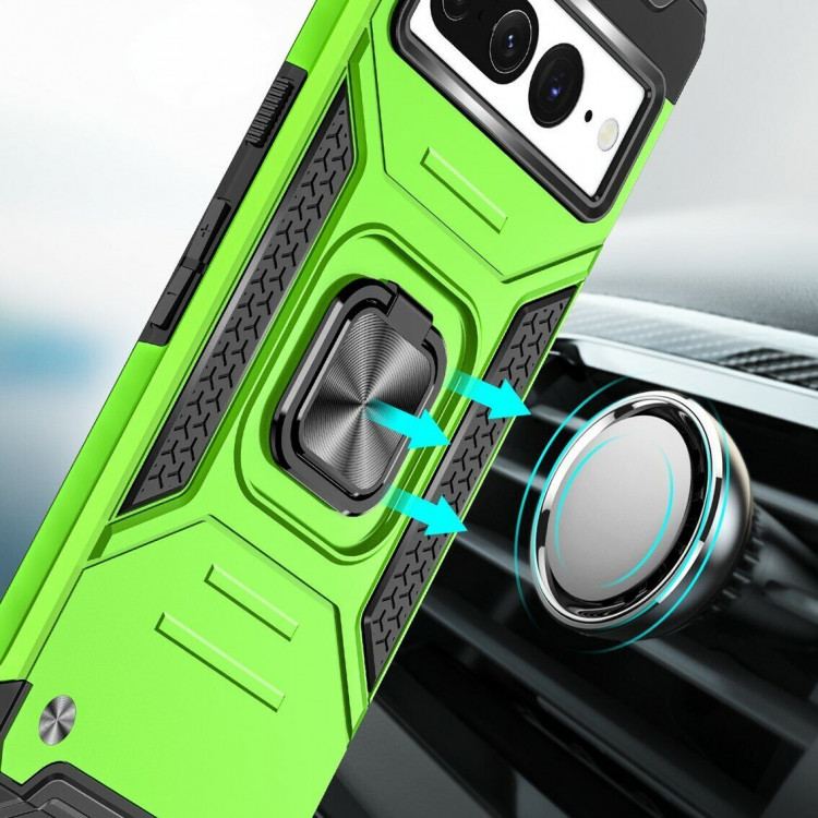 Чехол-накладка Shock-Absorption для Google Pixel 7 Pro (зеленый)