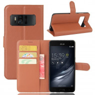Чехол с визитницей для ASUS Zenfone AR ZS571KL (коричневый) Чехол с визитницей для ASUS Zenfone AR ZS571KL (коричневый)