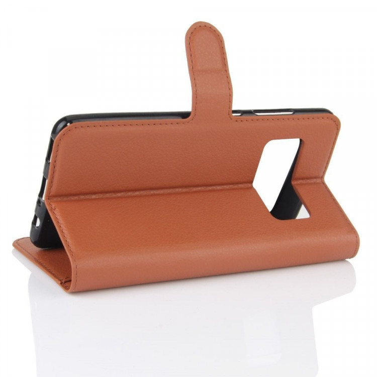 Чехол с визитницей для ASUS Zenfone AR ZS571KL (коричневый)