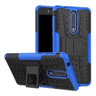 Чехол Hybrid Armor для Nokia 8 (черный + голубой) Чехол Hybrid Armor для Nokia 8 (черный + голубой)