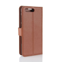 Чехол с визитницей для Asus ZenFone 4 Pro ZS551KL (коричневый)