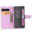 Чехол с визитницей для Sony Xperia X (розовый)