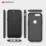 Чехол-накладка Carbon Fibre для OnePlus 5 (черный)