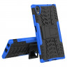 Чехол Hybrid Armor для Sony Xperia XA1 Plus (черный + голубой)