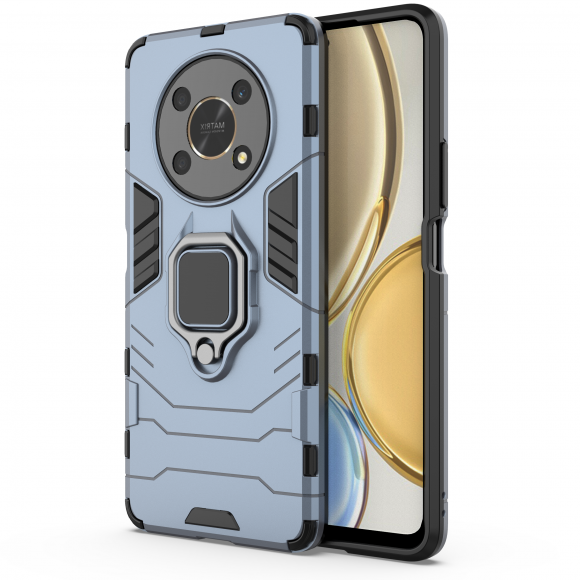 Чехол Armor Ring Holder для Honor X30, Honor X9 5G, Magic4 Lite 5G (темно-синий) Чехол Armor Ring Holder для Honor X30, Honor X9 5G, Magic4 Lite 5G (темно-синий)