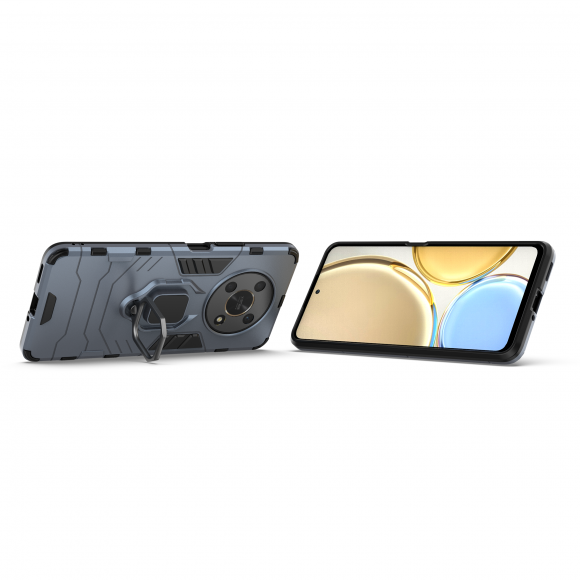 Чехол Armor Ring Holder для Honor X30, Honor X9 5G, Magic4 Lite 5G (темно-синий) Чехол Armor Ring Holder для Honor X30, Honor X9 5G, Magic4 Lite 5G (темно-синий)