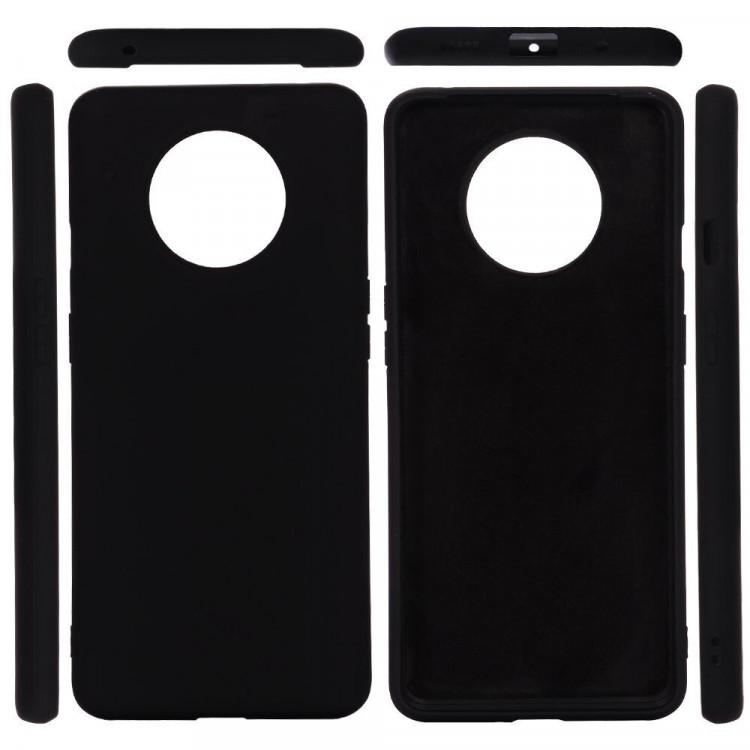 Силиконовый чехол Mobile Shell для OnePlus 7T (черный)