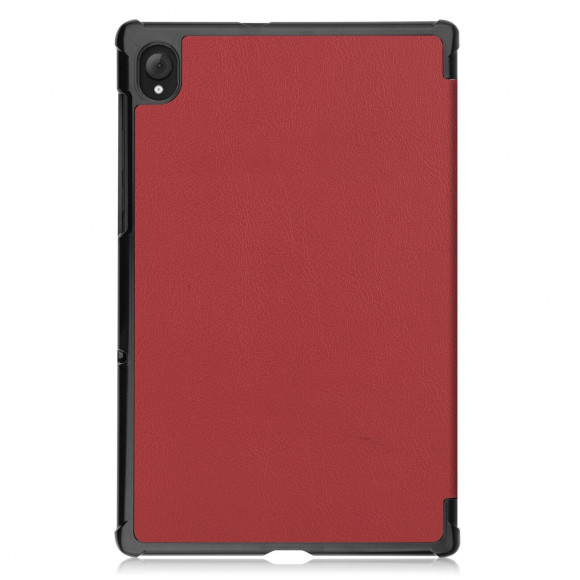 Планшетный чехол для Lenovo Tab K10 TB-X6C6 - 10,3 дюймов (темно-красный)