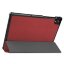 Планшетный чехол для Lenovo Tab K10 TB-X6C6 - 10,3 дюймов (темно-красный)