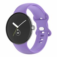Силиконовый ремешок для Google Pixel Watch - Size Large (фиолетовый) Силиконовый ремешок для Google Pixel Watch - Size Large (фиолетовый)