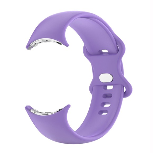 Силиконовый ремешок для Google Pixel Watch - Size Large (фиолетовый)