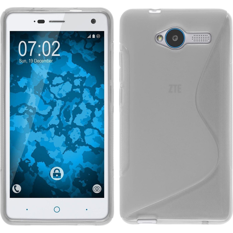 Нескользящий чехол для ZTE Blade L3 (прозрачный)