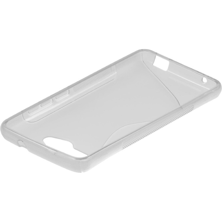 Нескользящий чехол для ZTE Blade L3 (прозрачный)