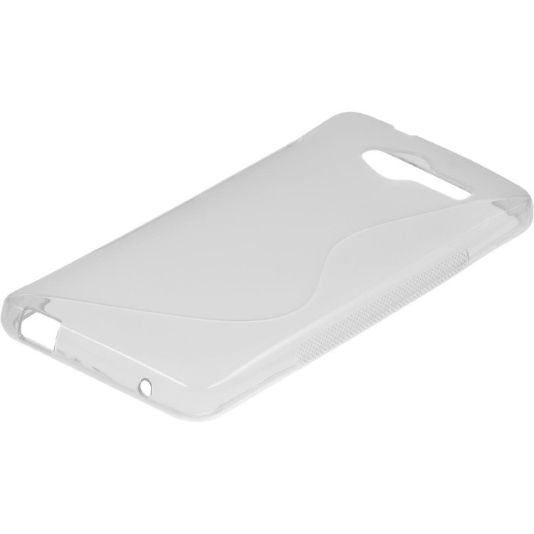 Нескользящий чехол для ZTE Blade L3 (прозрачный)