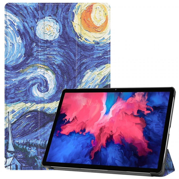 Чехол Smart Case для Lenovo Tab P11 Pro TB-J706F - 11,5 дюймов (Starry Sky)