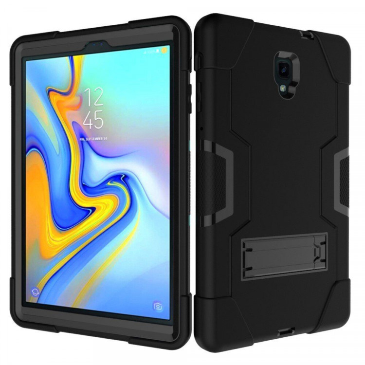 Гибридный TPU чехол для Samsung Galaxy Tab A 10.5 (2018) SM-T590 / SM-T595 (черный)