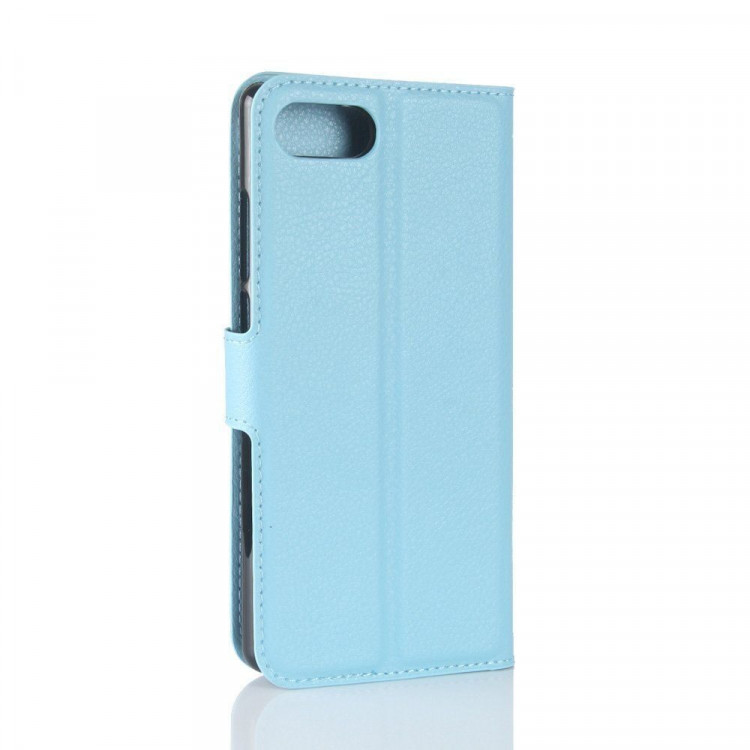 Чехол с визитницей для Doogee Mix (голубой)