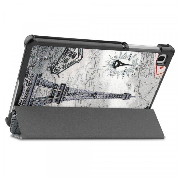 Чехол Smart Case для Samsung Galaxy Tab A7 Lite SM-T220 / SM-T225 (Эйфелева башня)