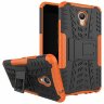 Чехол Hybrid Armor для Meizu M5 Note (черный + оранжевый)