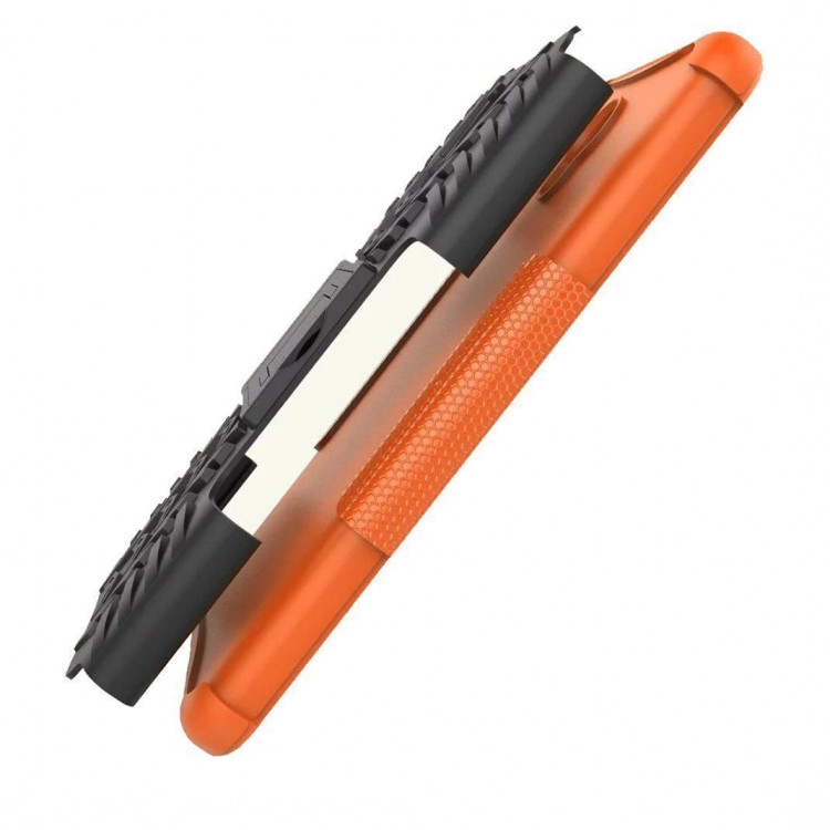 Чехол Hybrid Armor для Meizu M5 Note (черный + оранжевый)