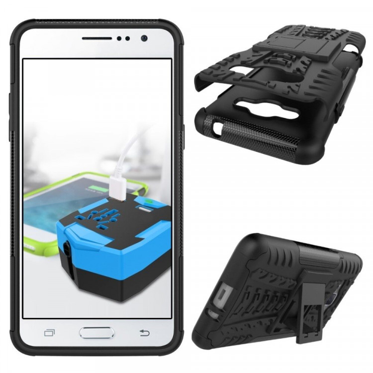 Чехол Hybrid Armor для Samsung Galaxy J2 Prime SM-G532F (черный)