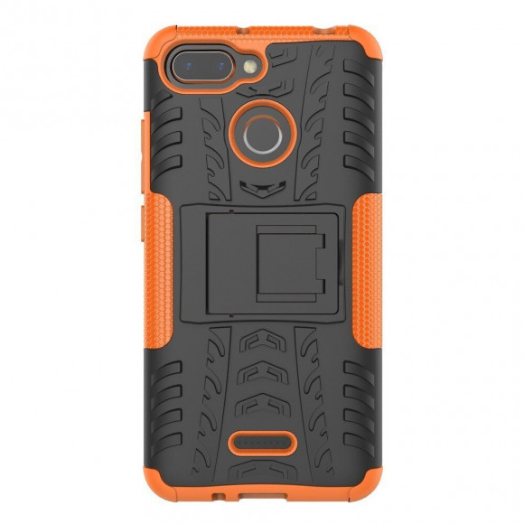 Чехол Hybrid Armor для Xiaomi Redmi 6 (черный + оранжевый) Чехол Hybrid Armor для Xiaomi Redmi 6 (черный + оранжевый)