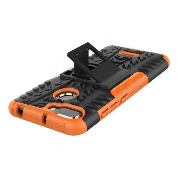 Чехол Hybrid Armor для Xiaomi Redmi 6 (черный + оранжевый) Чехол Hybrid Armor для Xiaomi Redmi 6 (черный + оранжевый)