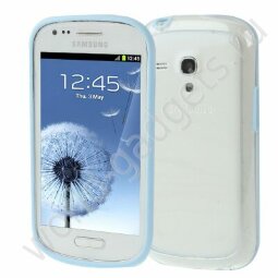 Бампер для Samsung Galaxy S3 mini / i8190 (голубой)
