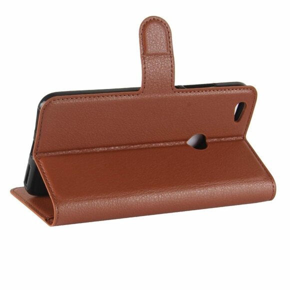 Чехол с визитницей для Xiaomi Redmi Note 5A / 5A Prime (коричневый)