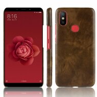 Чехол Litchi Texture для Xiaomi Mi Max 3 (коричневый) Чехол Litchi Texture для Xiaomi Mi Max 3 (коричневый)