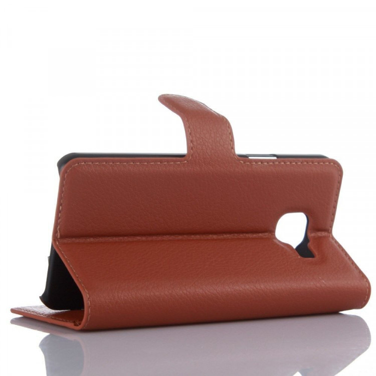 Чехол с визитницей для Samsung Galaxy A3 (2016) SM-A310F (коричневый)