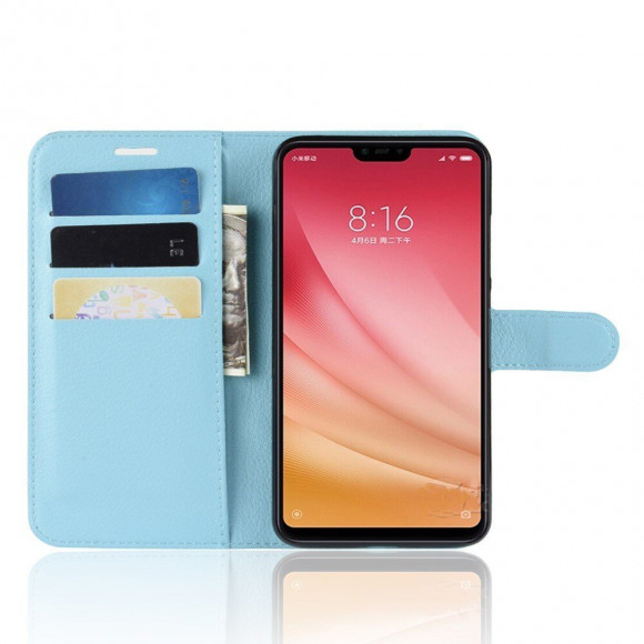 Чехол для Xiaomi Mi 8 Lite (голубой) Чехол для Xiaomi Mi 8 Lite (голубой)