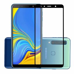 Защитное стекло FULL 3D для Samsung Galaxy A9 (2018) (черный)