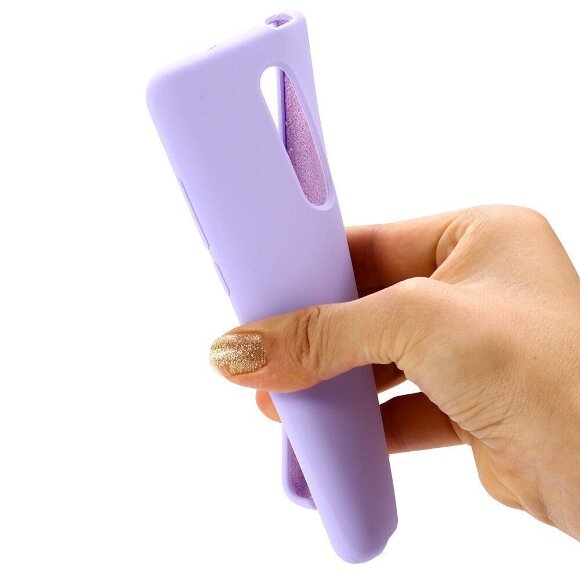 Силиконовый чехол Mobile Shell для Xiaomi Redmi K20 / Redmi K20 Pro / Xiaomi Mi 9T / Mi 9T Pro (фиолетовый)