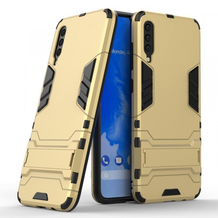 Чехол Duty Armor для Samsung Galaxy A70 (золотой)