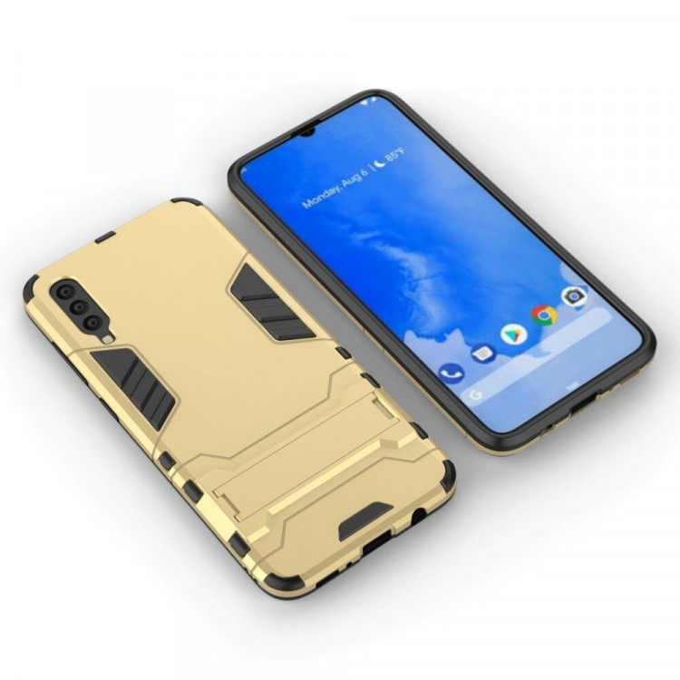 Чехол Duty Armor для Samsung Galaxy A70 (золотой)
